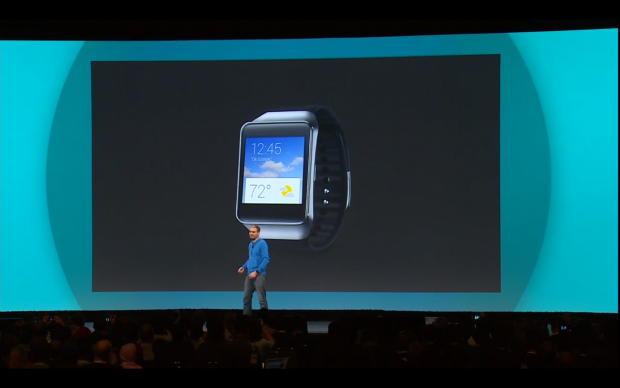 Samsungs neue Android-Wear-Smartwatch Gear Life (Screenshot: Golem.de)